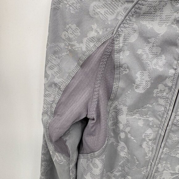Lululemon Full Zip Lightweight Travel to Track Jacket Womens 4 XS Purple Gray - Picture 5 of 13